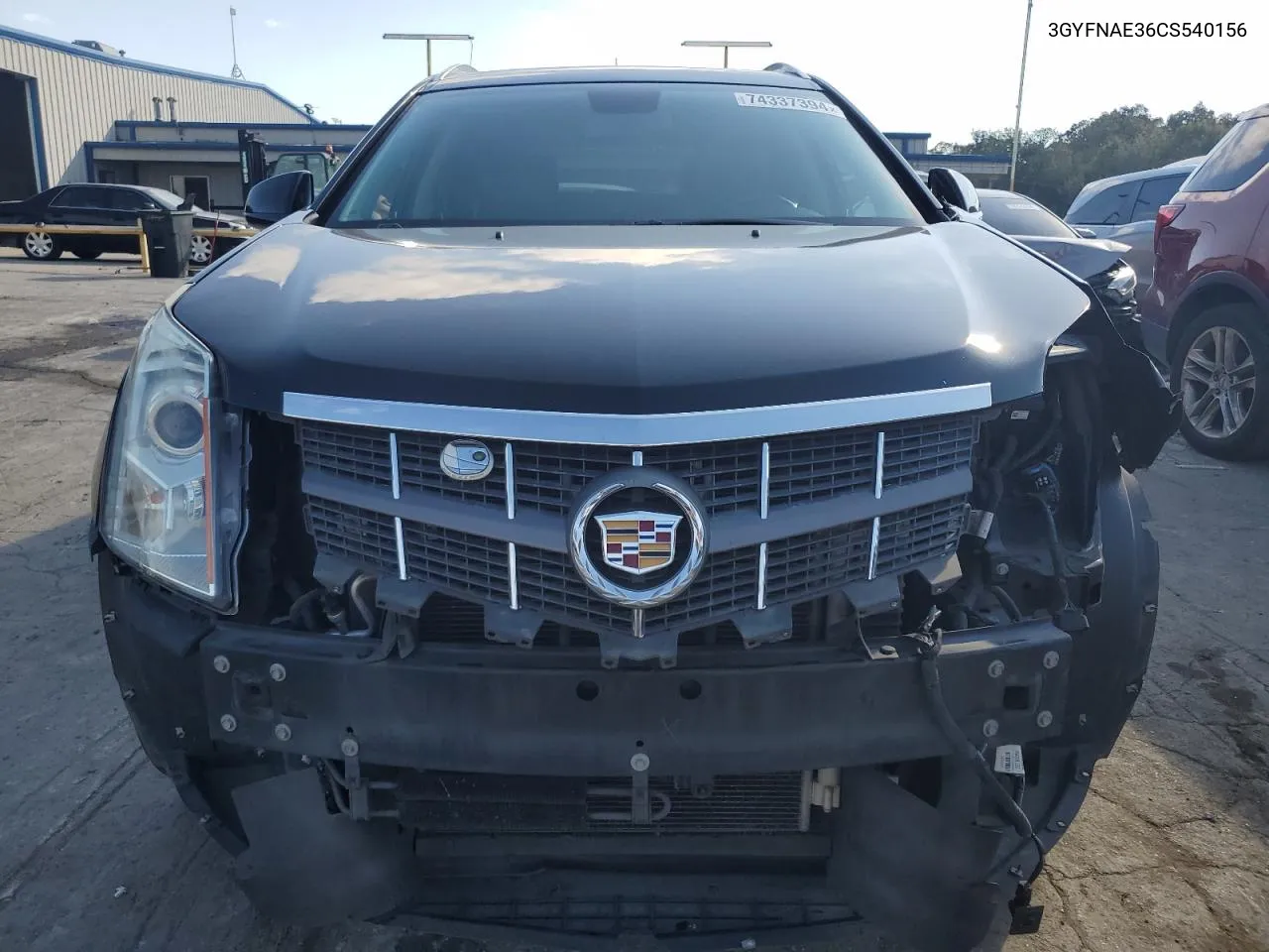 3GYFNAE36CS540156 2012 Cadillac Srx Luxury Collection