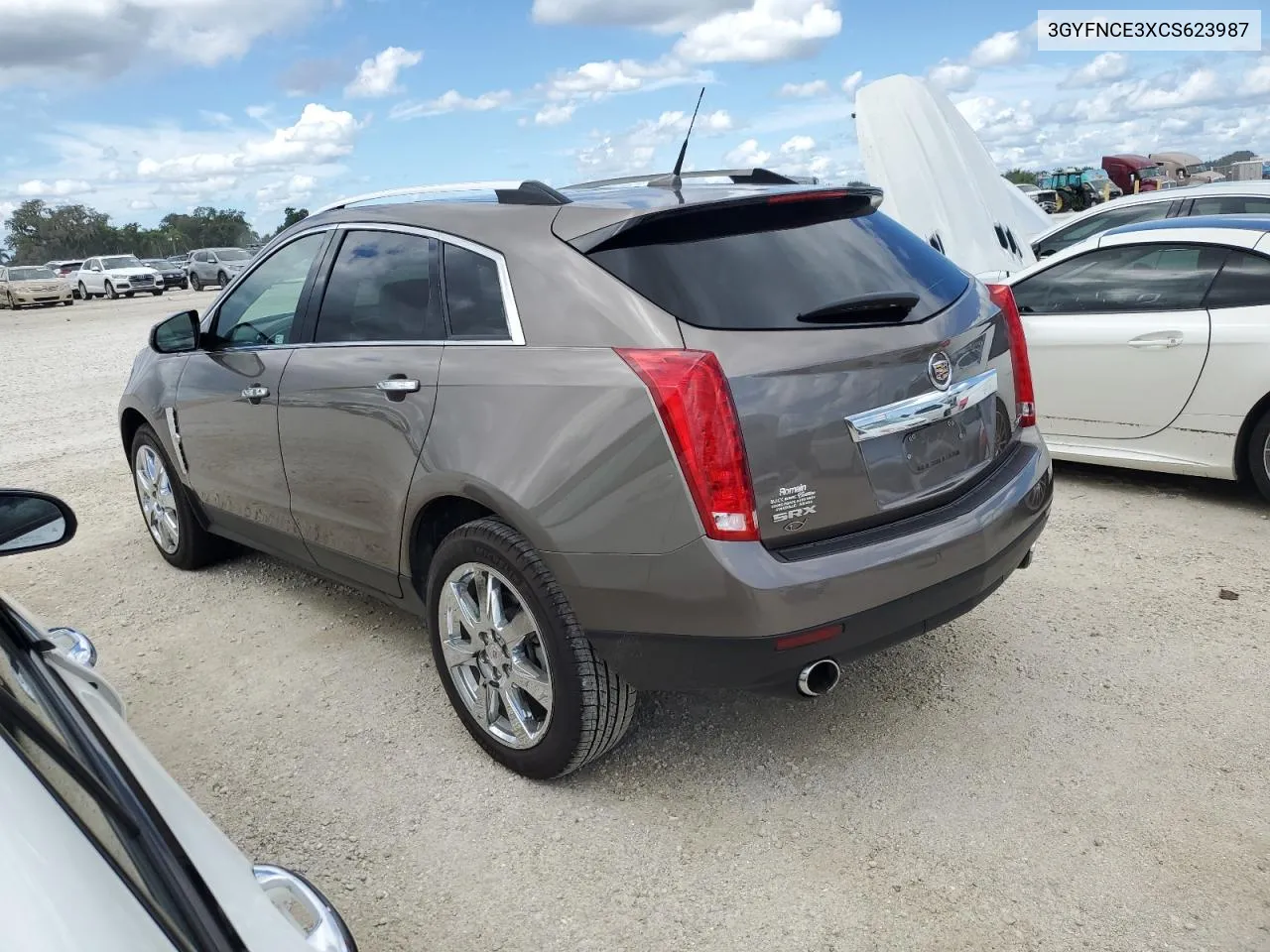 2012 Cadillac Srx Premium Collection VIN: 3GYFNCE3XCS623987 Lot: 74354434