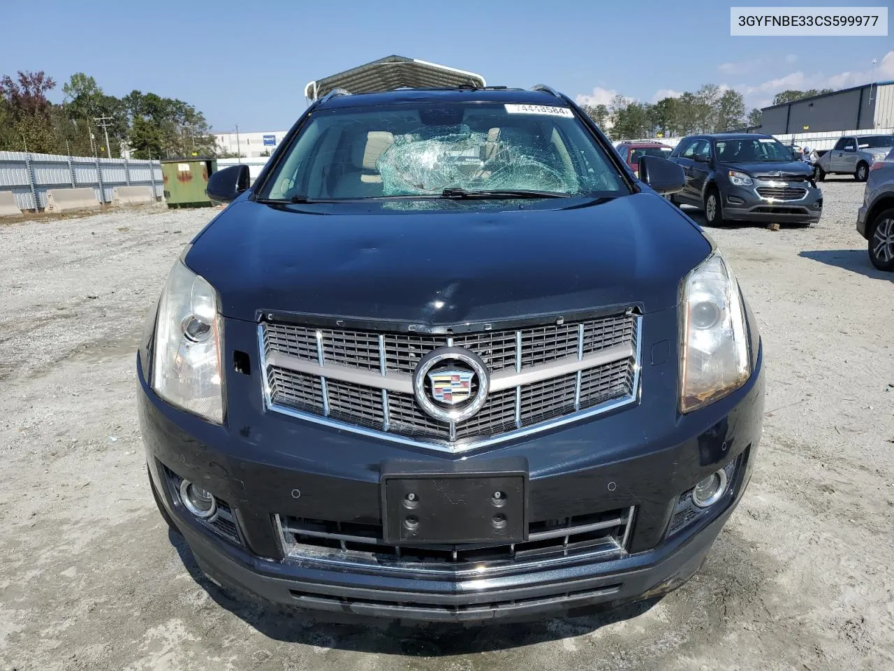 2012 Cadillac Srx Performance Collection VIN: 3GYFNBE33CS599977 Lot: 74448584