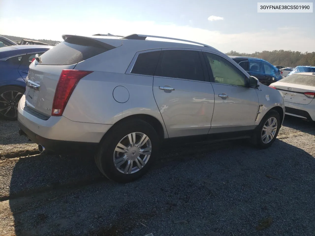 2012 Cadillac Srx Luxury Collection VIN: 3GYFNAE38CS501990 Lot: 74716954