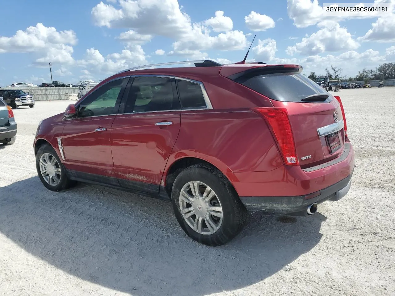 3GYFNAE38CS604181 2012 Cadillac Srx Luxury Collection