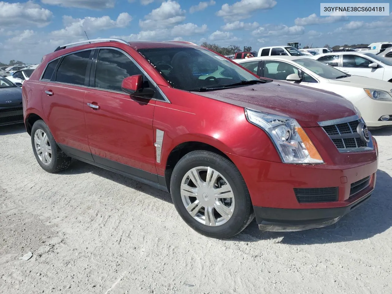 3GYFNAE38CS604181 2012 Cadillac Srx Luxury Collection