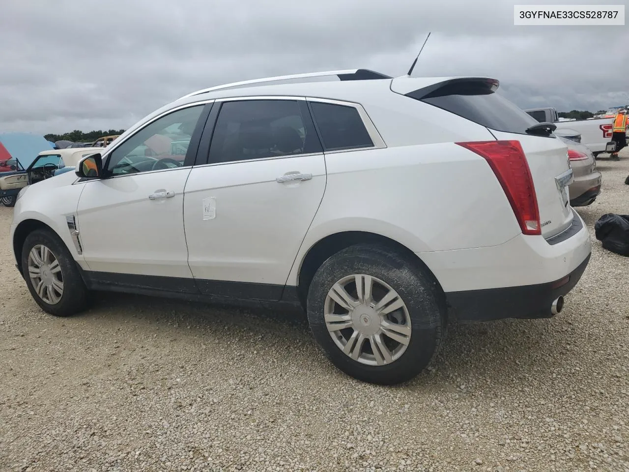 2012 Cadillac Srx Luxury Collection VIN: 3GYFNAE33CS528787 Lot: 74874254