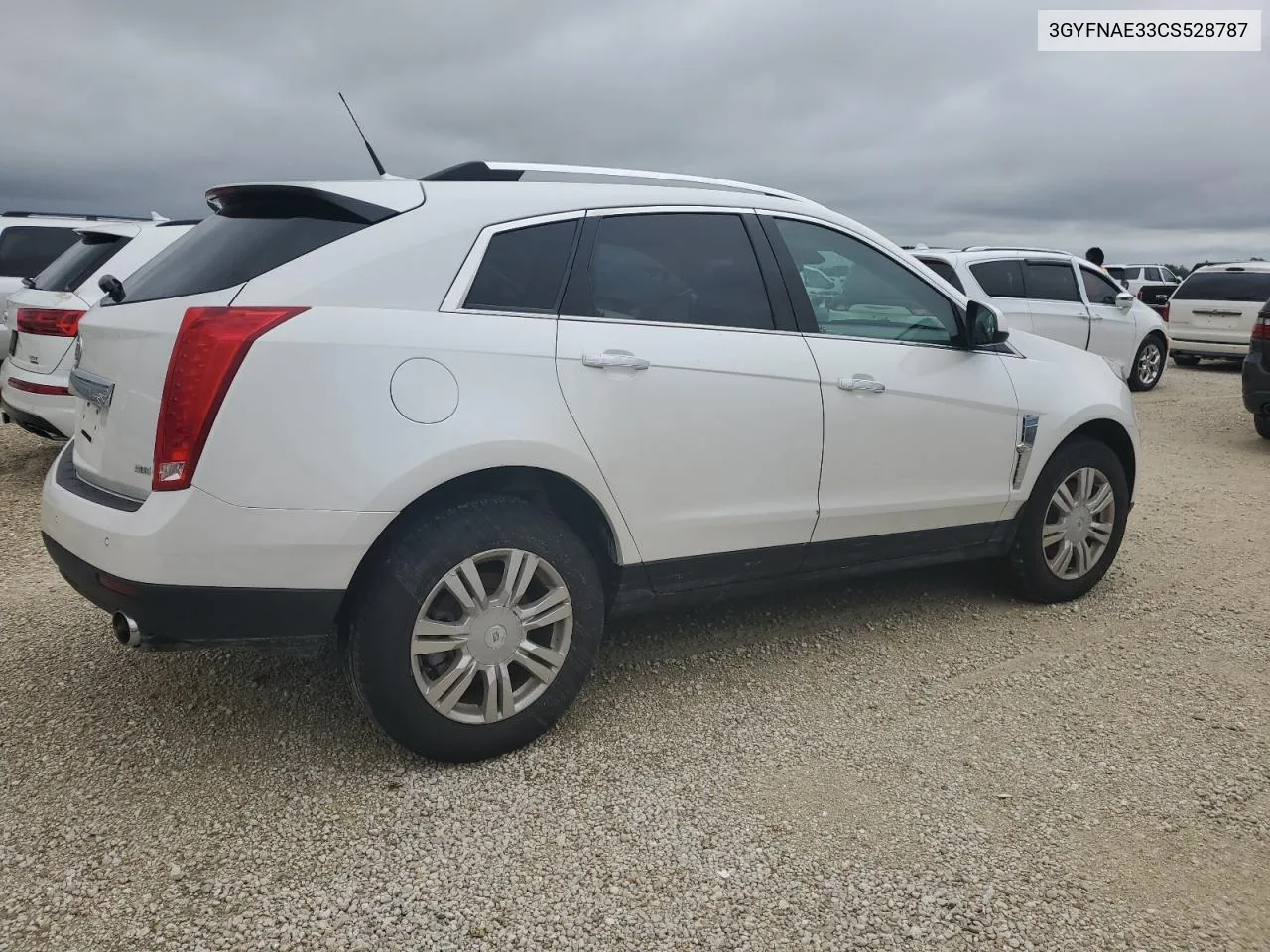 2012 Cadillac Srx Luxury Collection VIN: 3GYFNAE33CS528787 Lot: 74874254