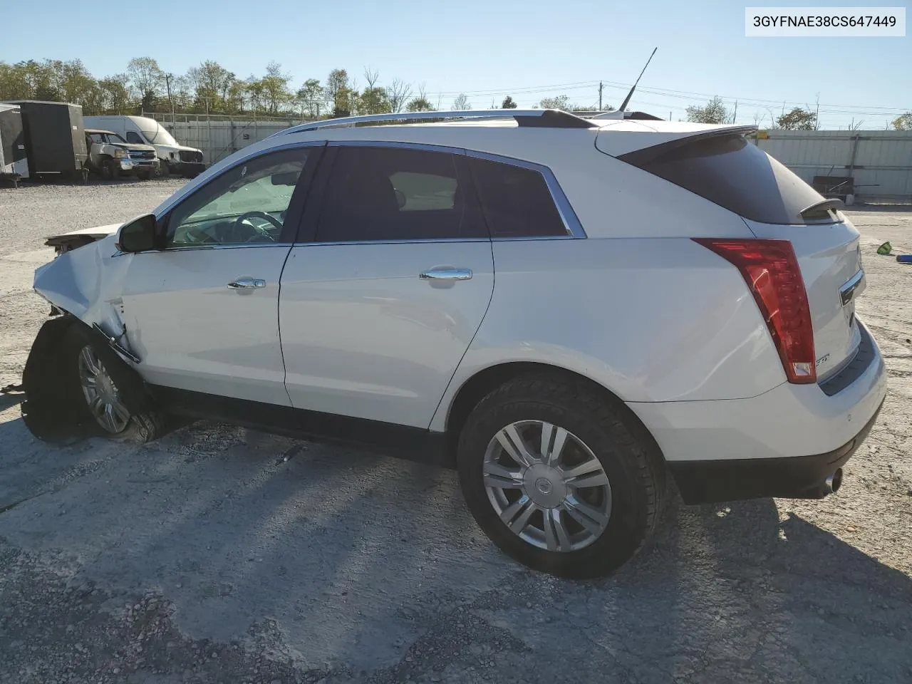 2012 Cadillac Srx Luxury Collection VIN: 3GYFNAE38CS647449 Lot: 74938614