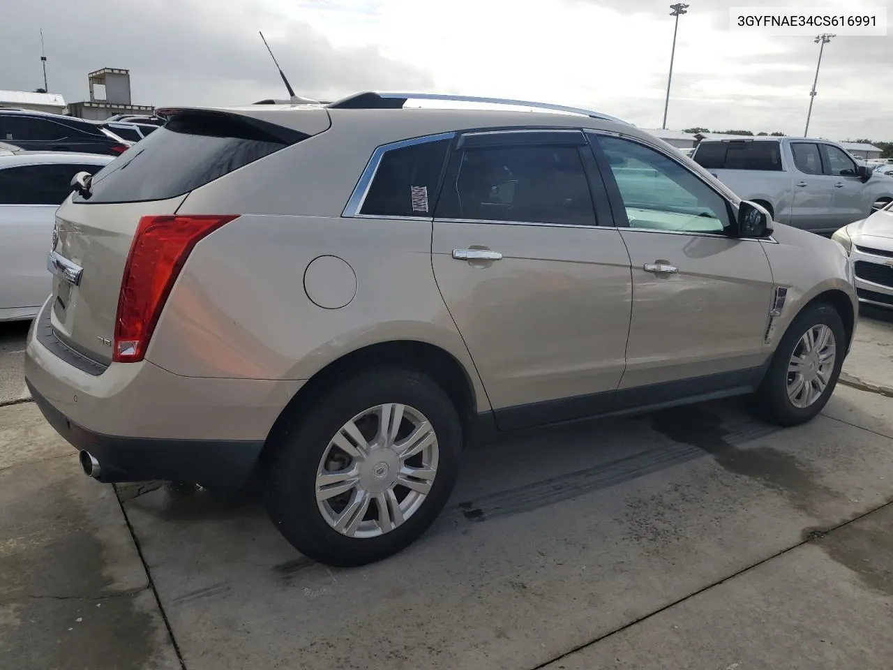 2012 Cadillac Srx Luxury Collection VIN: 3GYFNAE34CS616991 Lot: 75054764