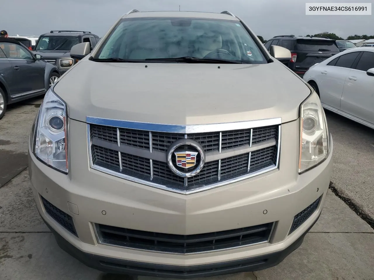 2012 Cadillac Srx Luxury Collection VIN: 3GYFNAE34CS616991 Lot: 75054764