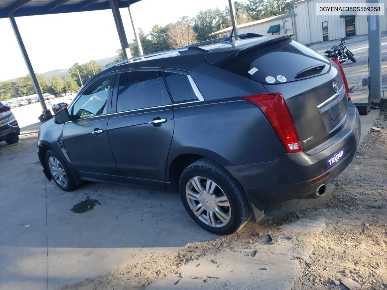 3GYFNAE35CS569258 2012 Cadillac Srx Luxury Collection