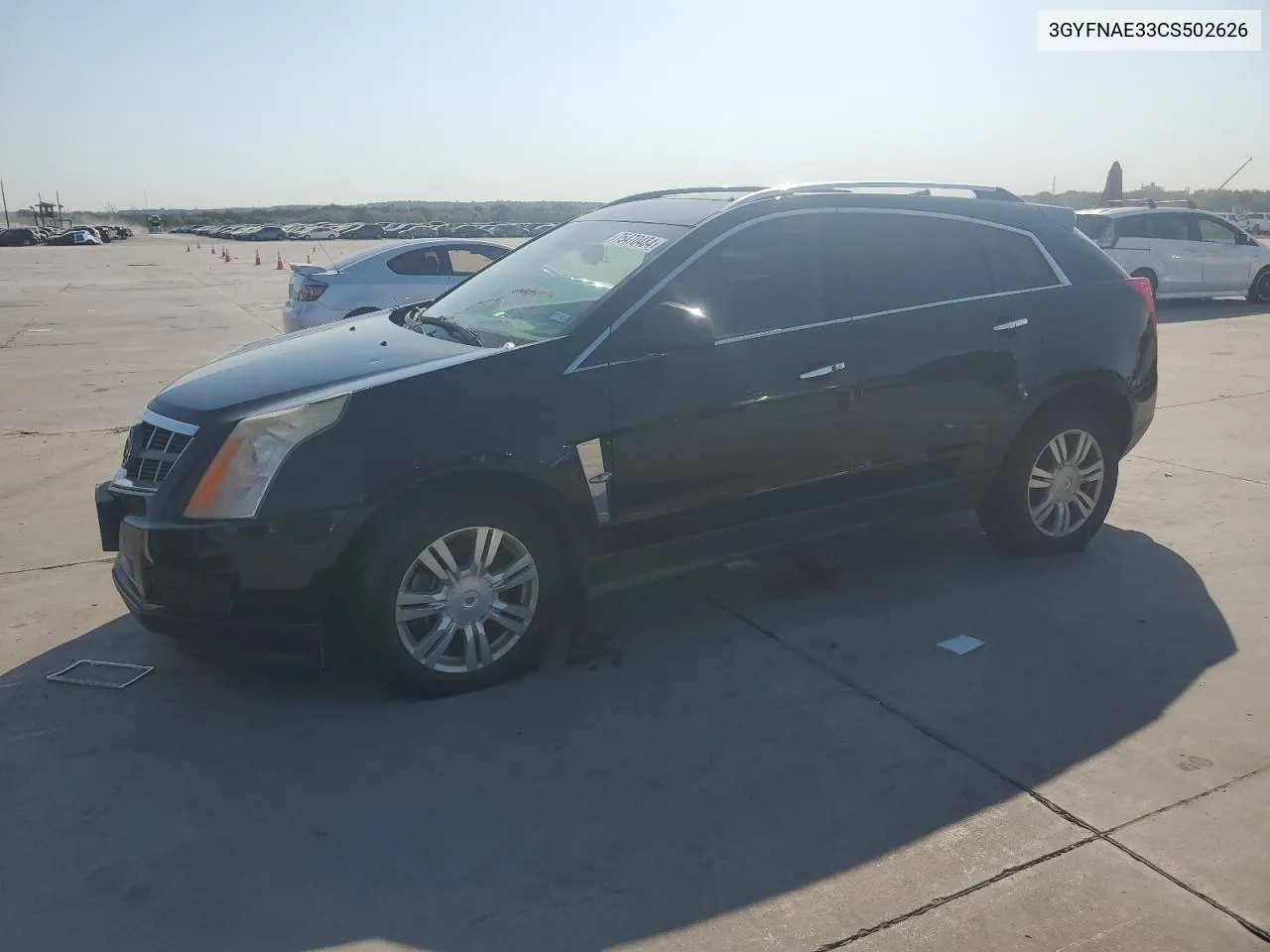 3GYFNAE33CS502626 2012 Cadillac Srx Luxury Collection