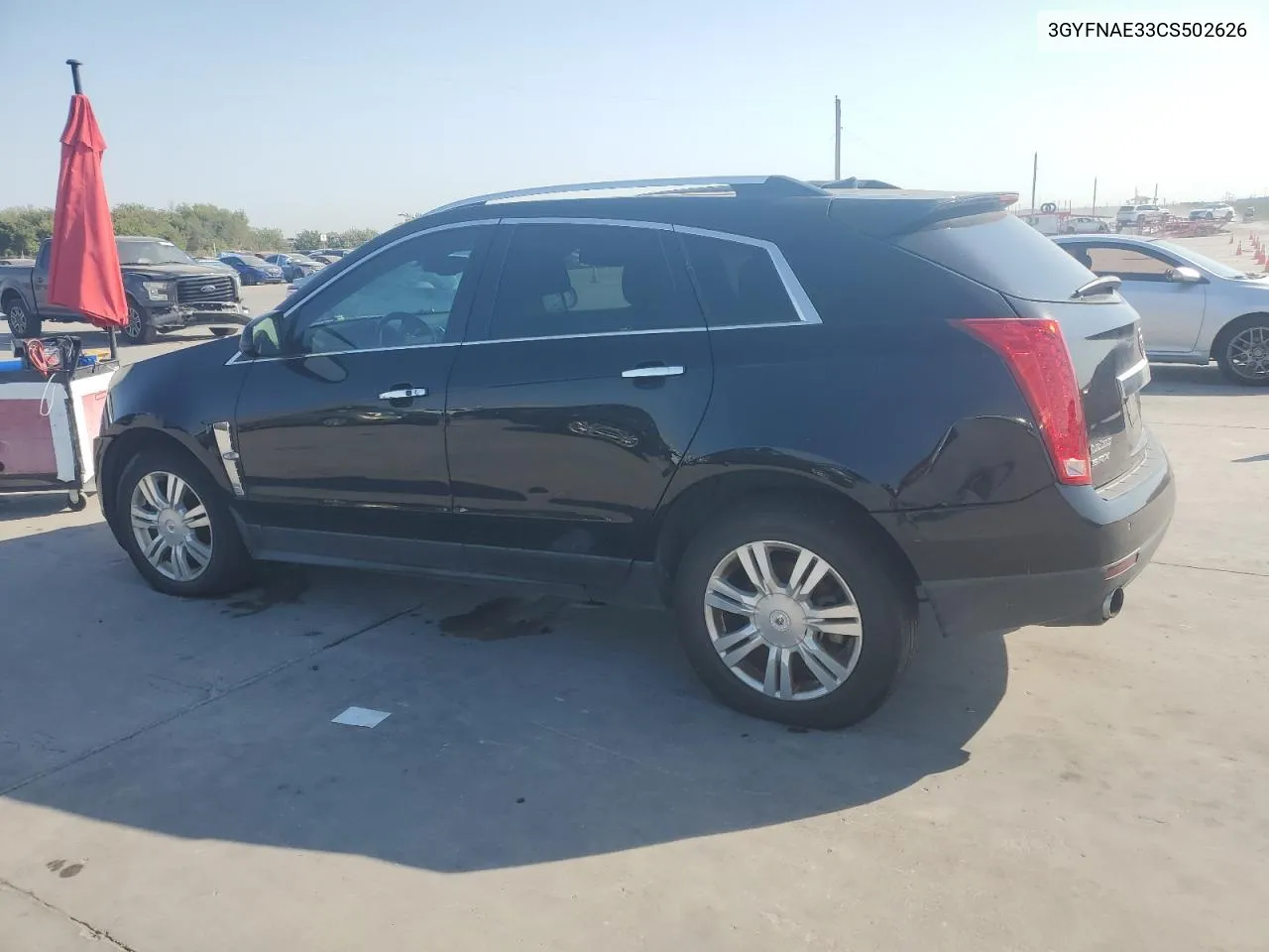 3GYFNAE33CS502626 2012 Cadillac Srx Luxury Collection