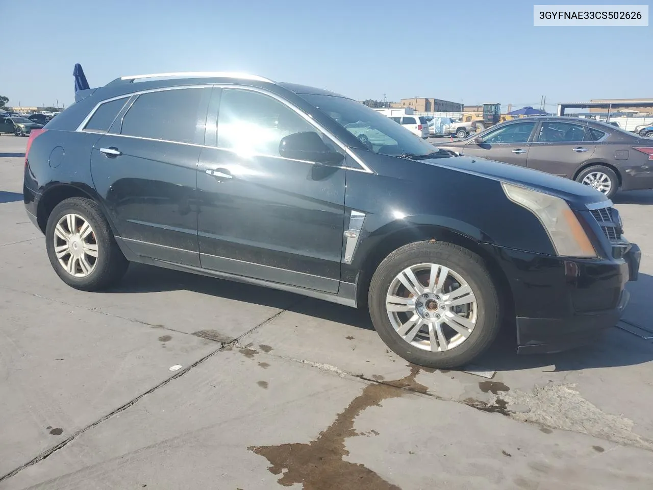 3GYFNAE33CS502626 2012 Cadillac Srx Luxury Collection