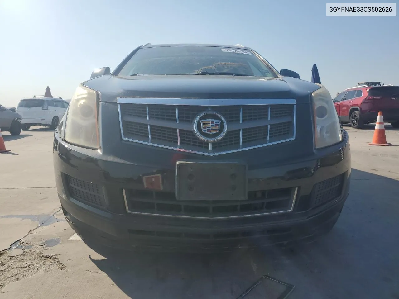 3GYFNAE33CS502626 2012 Cadillac Srx Luxury Collection