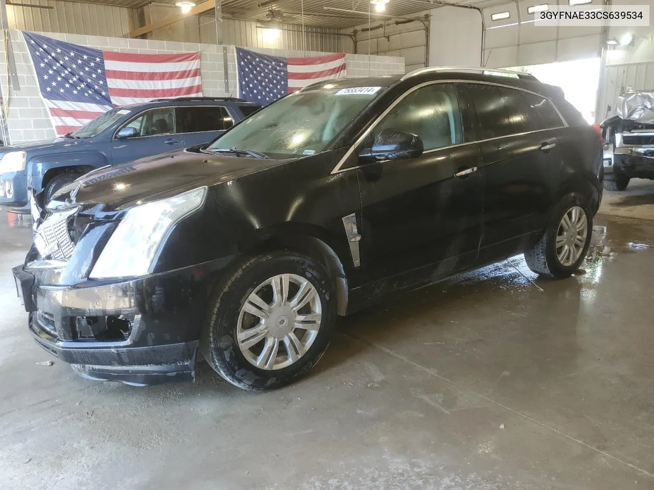 2012 Cadillac Srx Luxury Collection VIN: 3GYFNAE33CS639534 Lot: 75553414