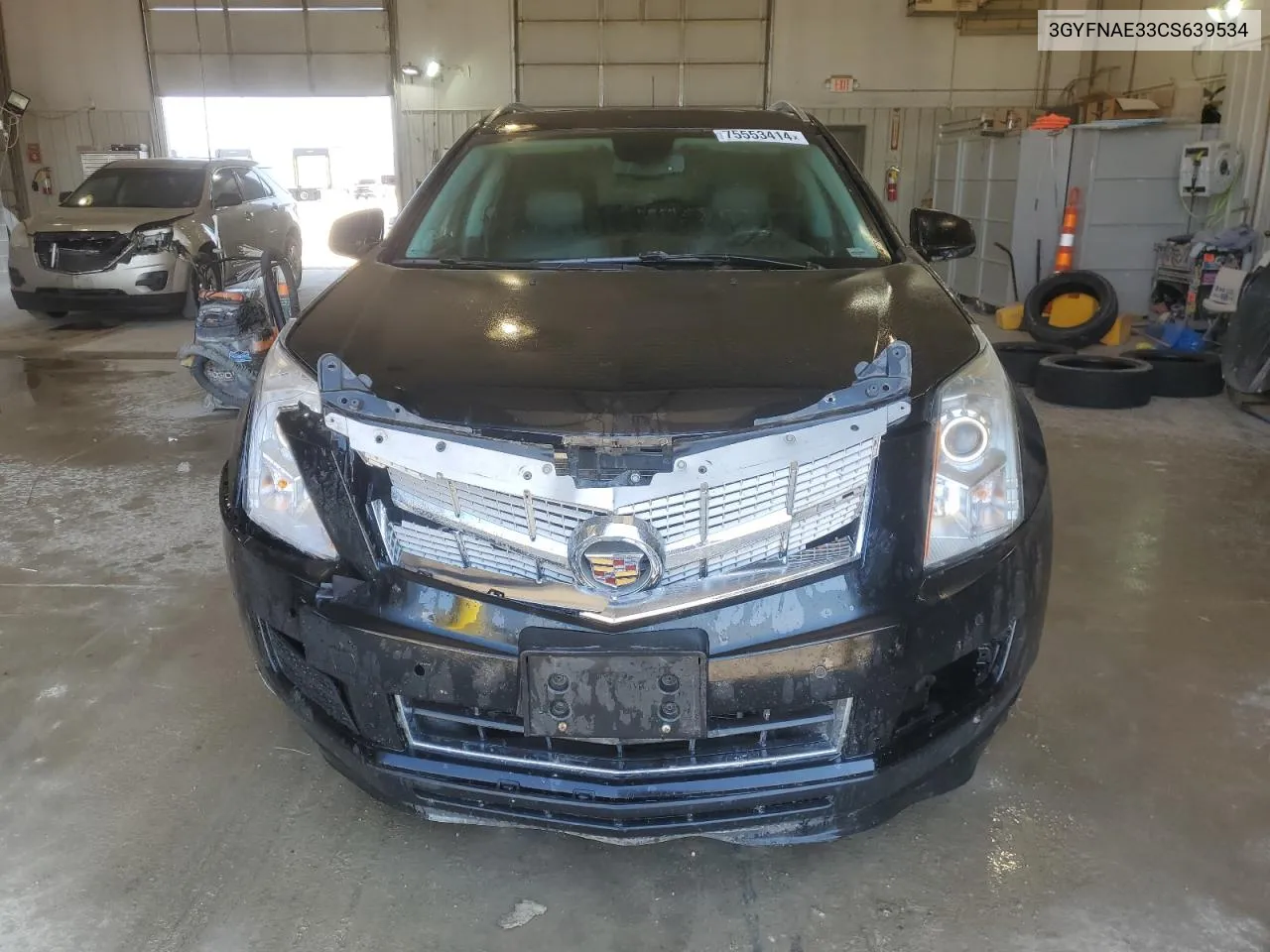 2012 Cadillac Srx Luxury Collection VIN: 3GYFNAE33CS639534 Lot: 75553414