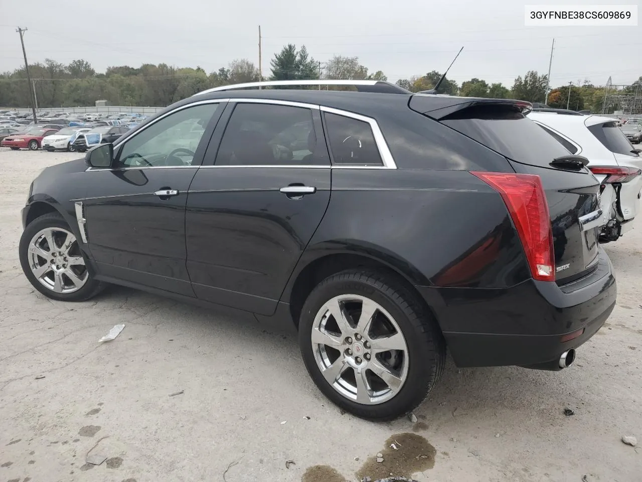 2012 Cadillac Srx Performance Collection VIN: 3GYFNBE38CS609869 Lot: 75686974