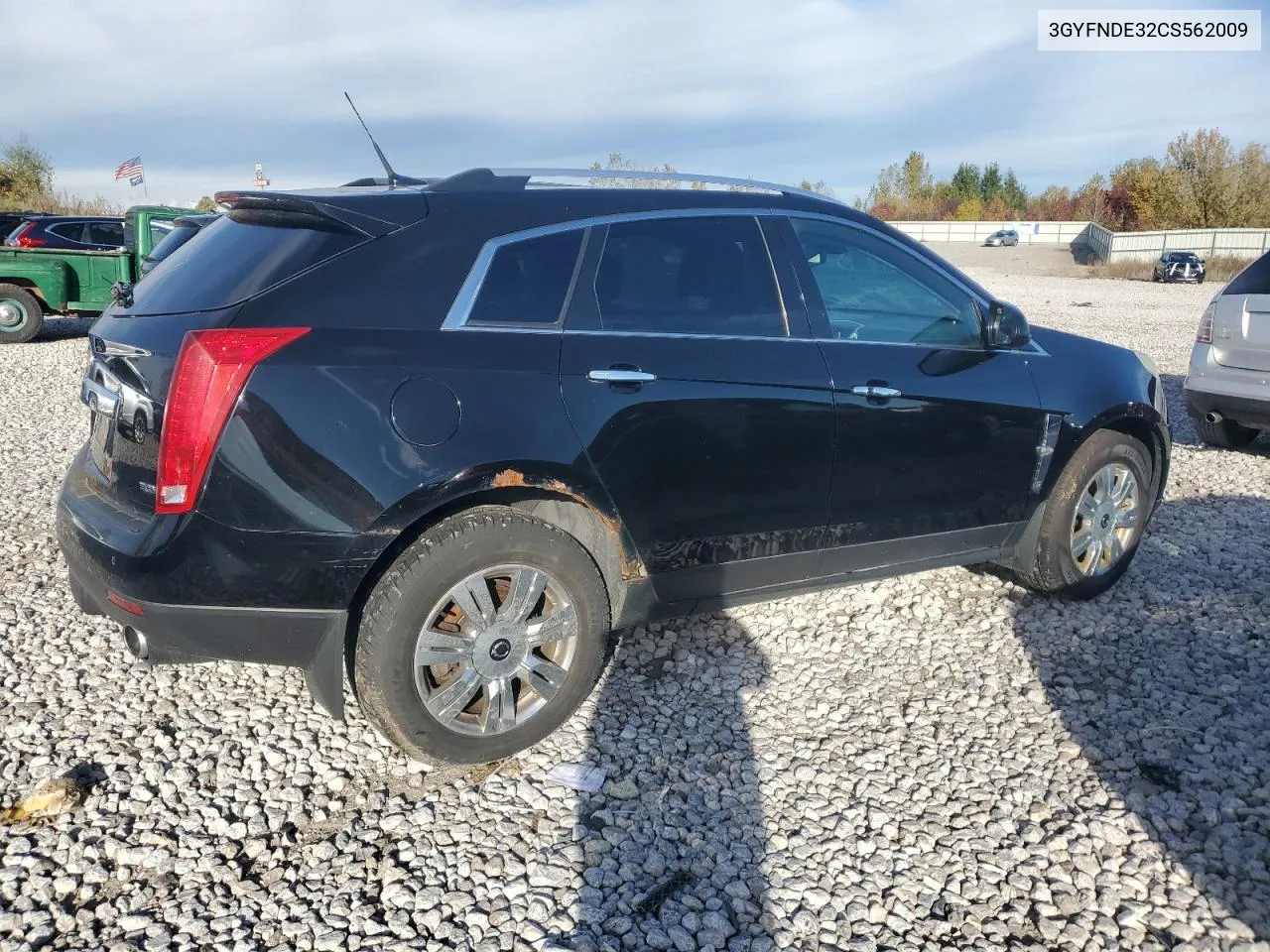 2012 Cadillac Srx Luxury Collection VIN: 3GYFNDE32CS562009 Lot: 75741244