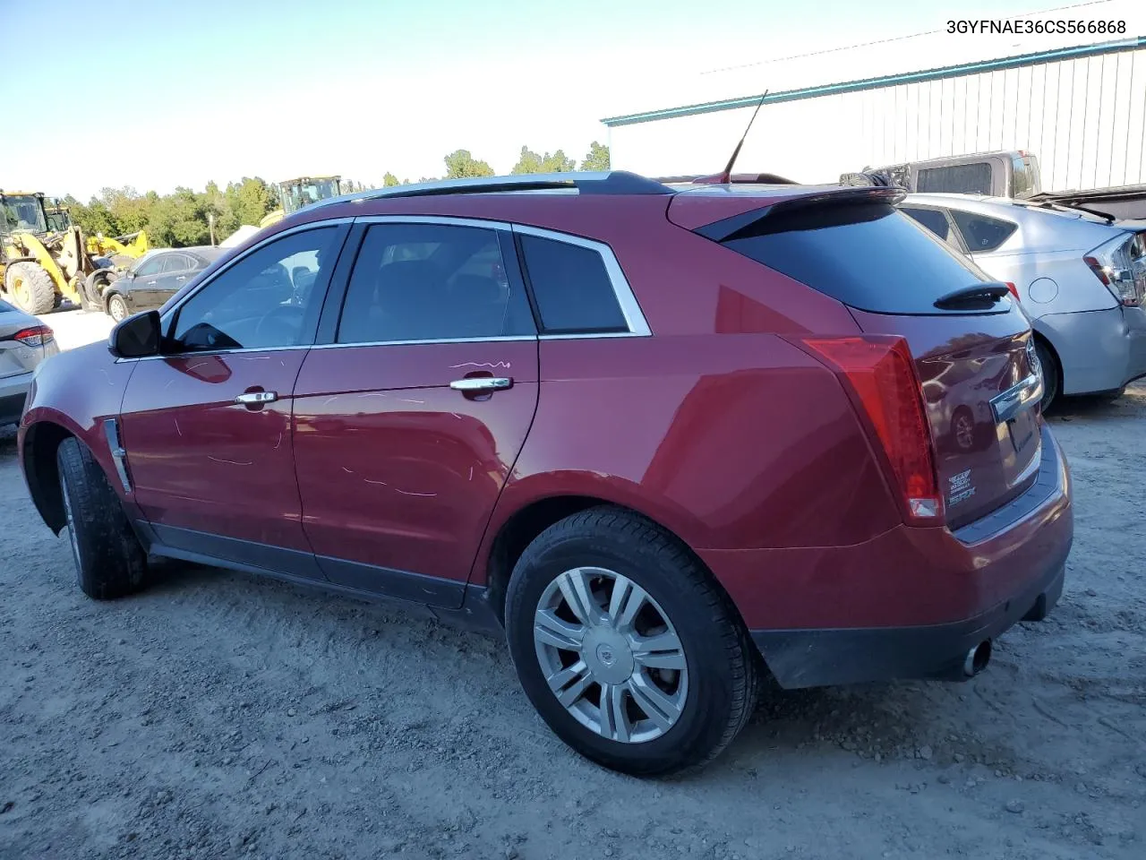 2012 Cadillac Srx Luxury Collection VIN: 3GYFNAE36CS566868 Lot: 75802554