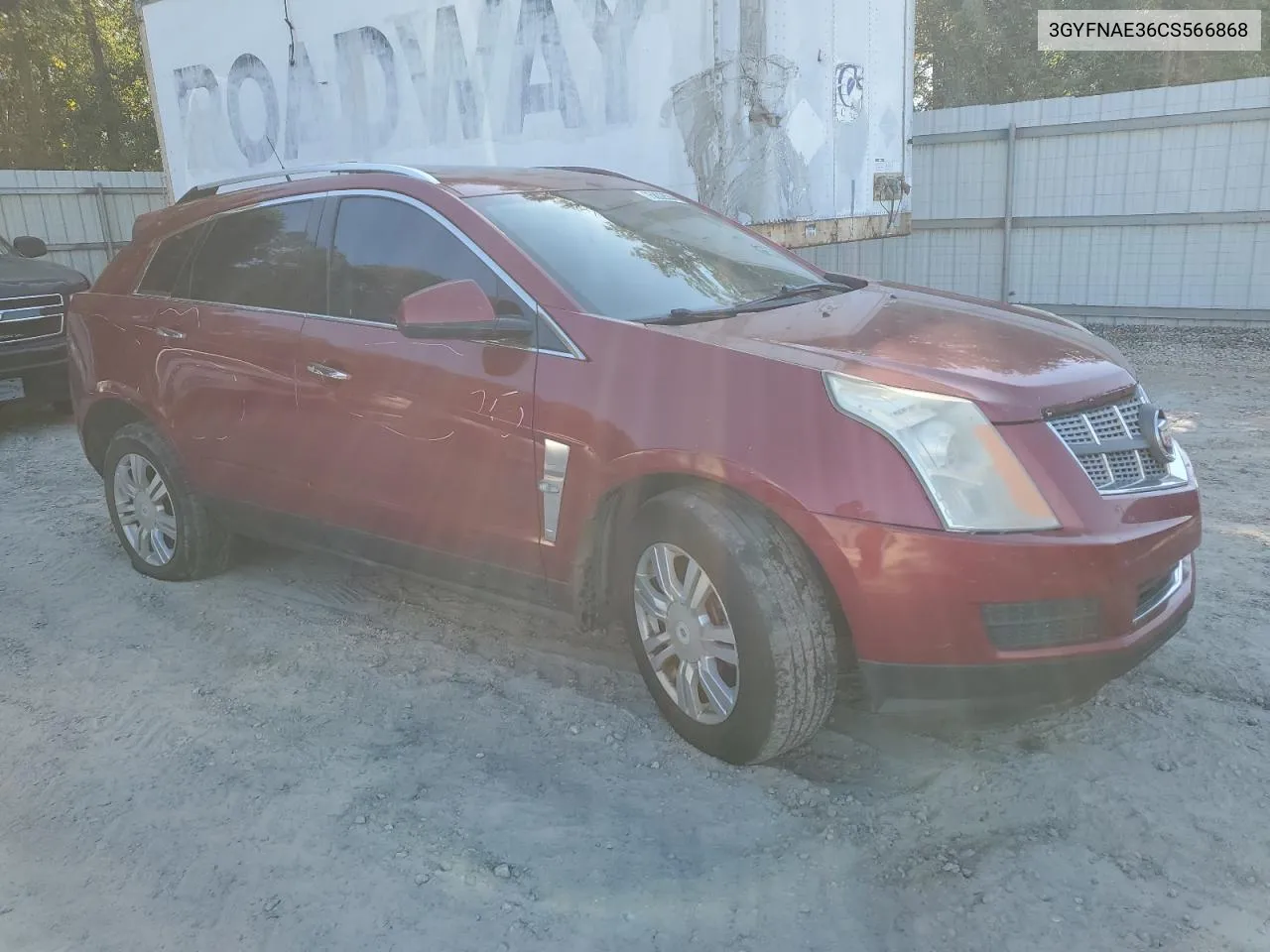 2012 Cadillac Srx Luxury Collection VIN: 3GYFNAE36CS566868 Lot: 75802554