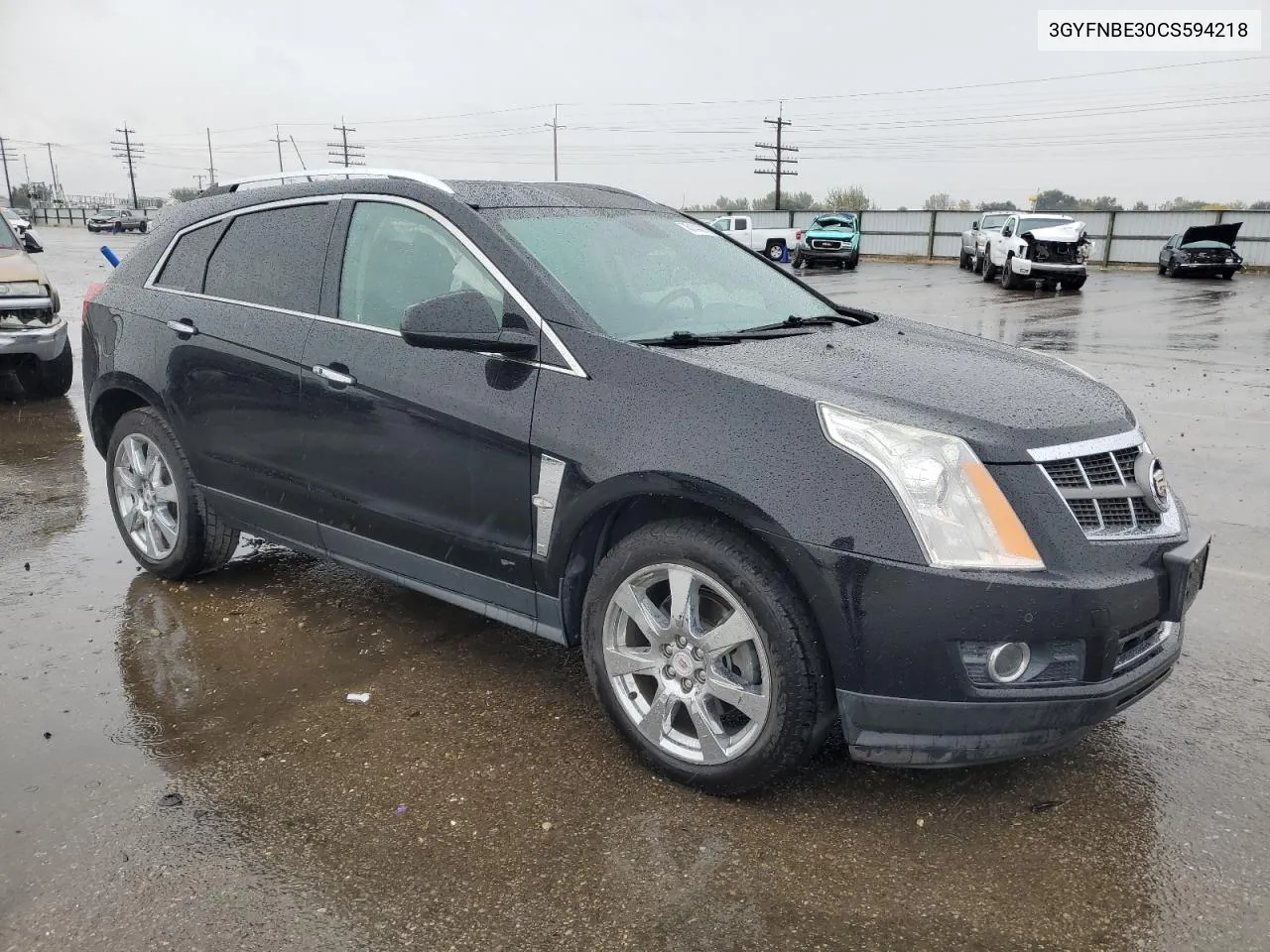 2012 Cadillac Srx Performance Collection VIN: 3GYFNBE30CS594218 Lot: 76144214