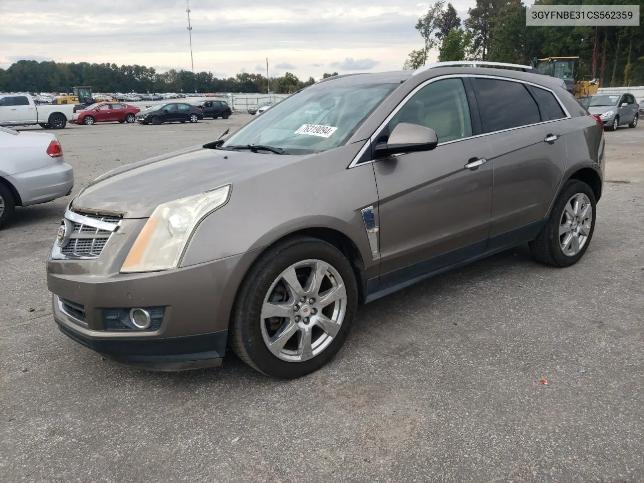 3GYFNBE31CS562359 2012 Cadillac Srx Performance Collection