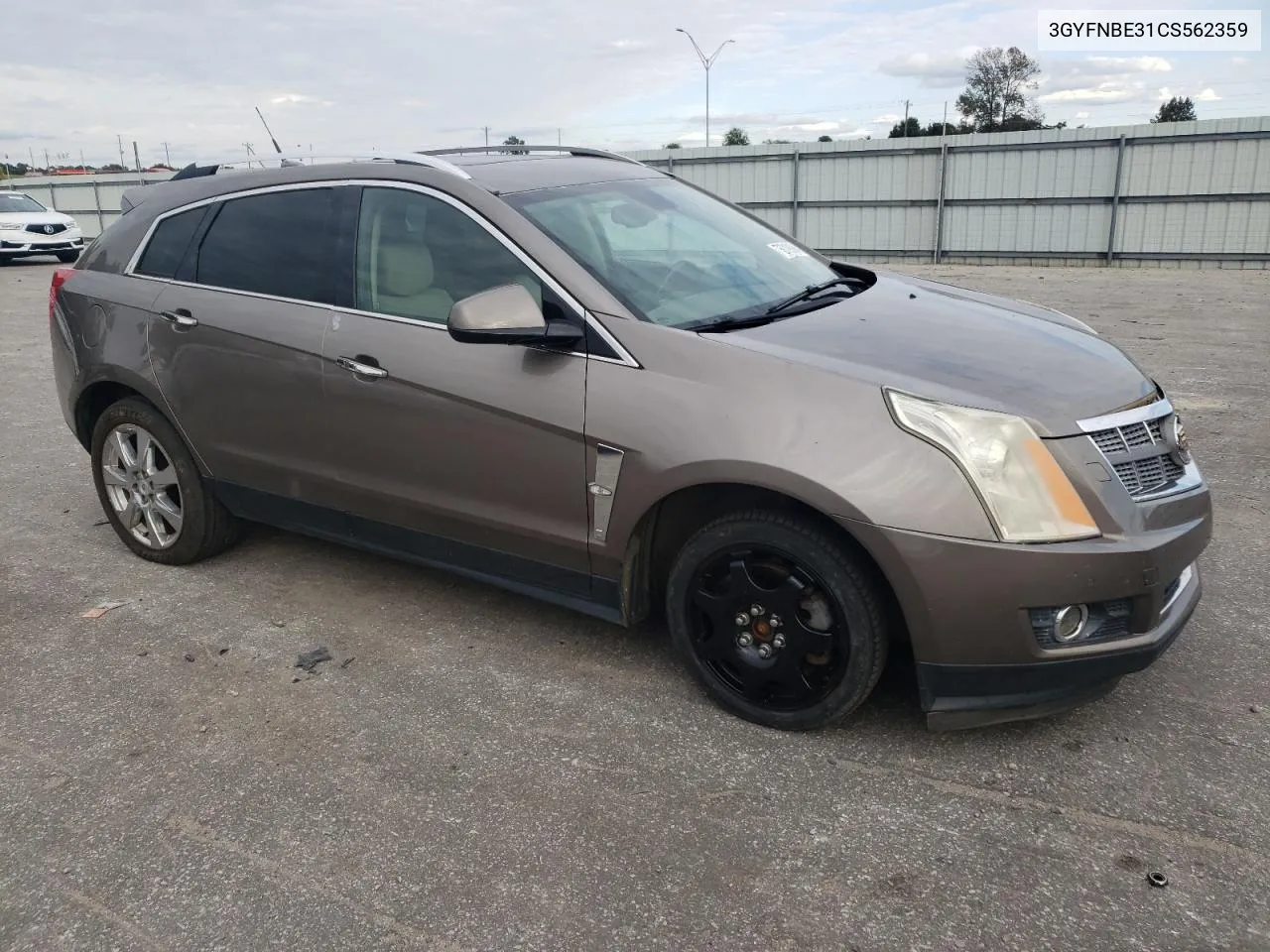 2012 Cadillac Srx Performance Collection VIN: 3GYFNBE31CS562359 Lot: 76319094