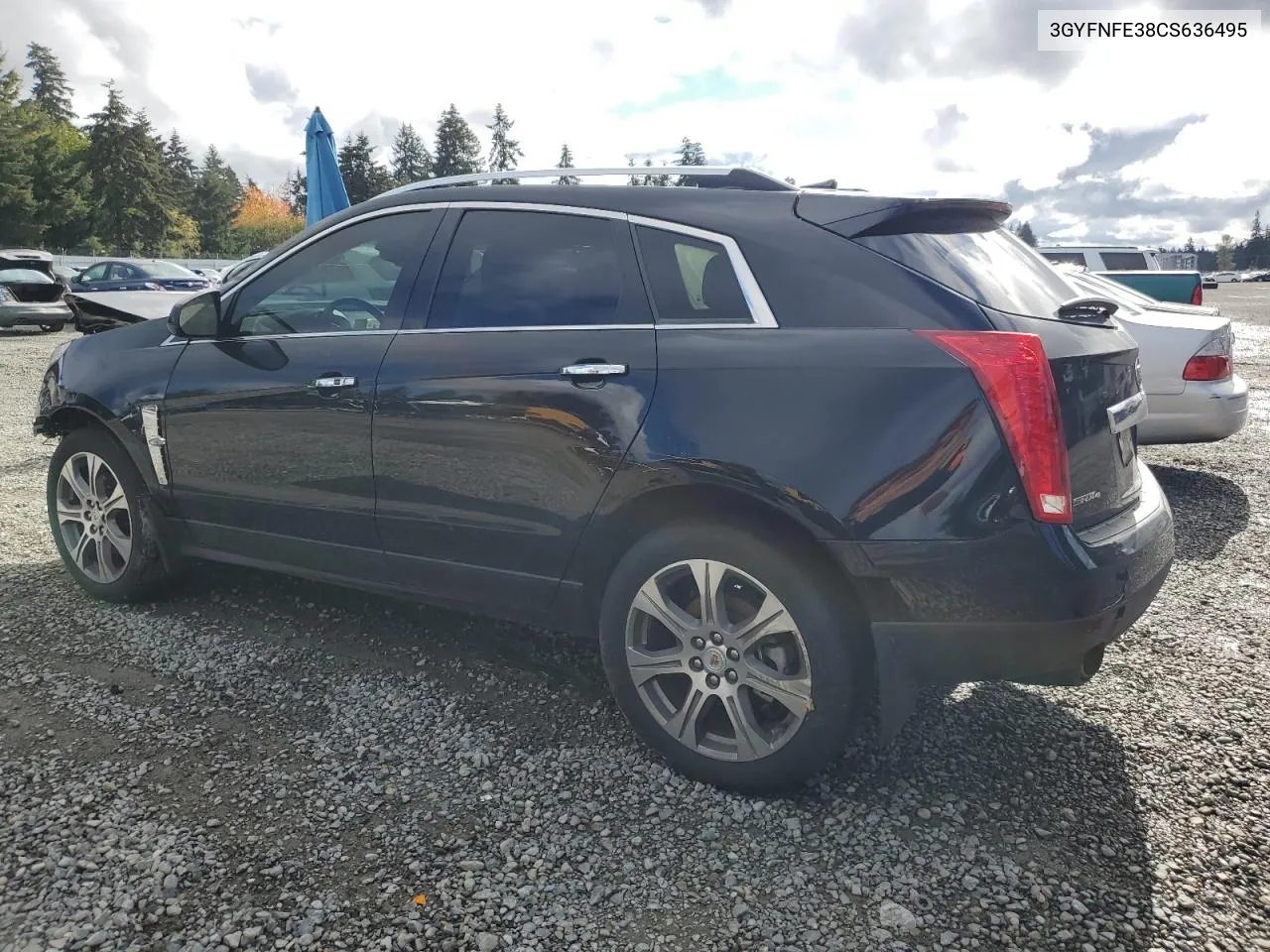 3GYFNFE38CS636495 2012 Cadillac Srx Premium Collection