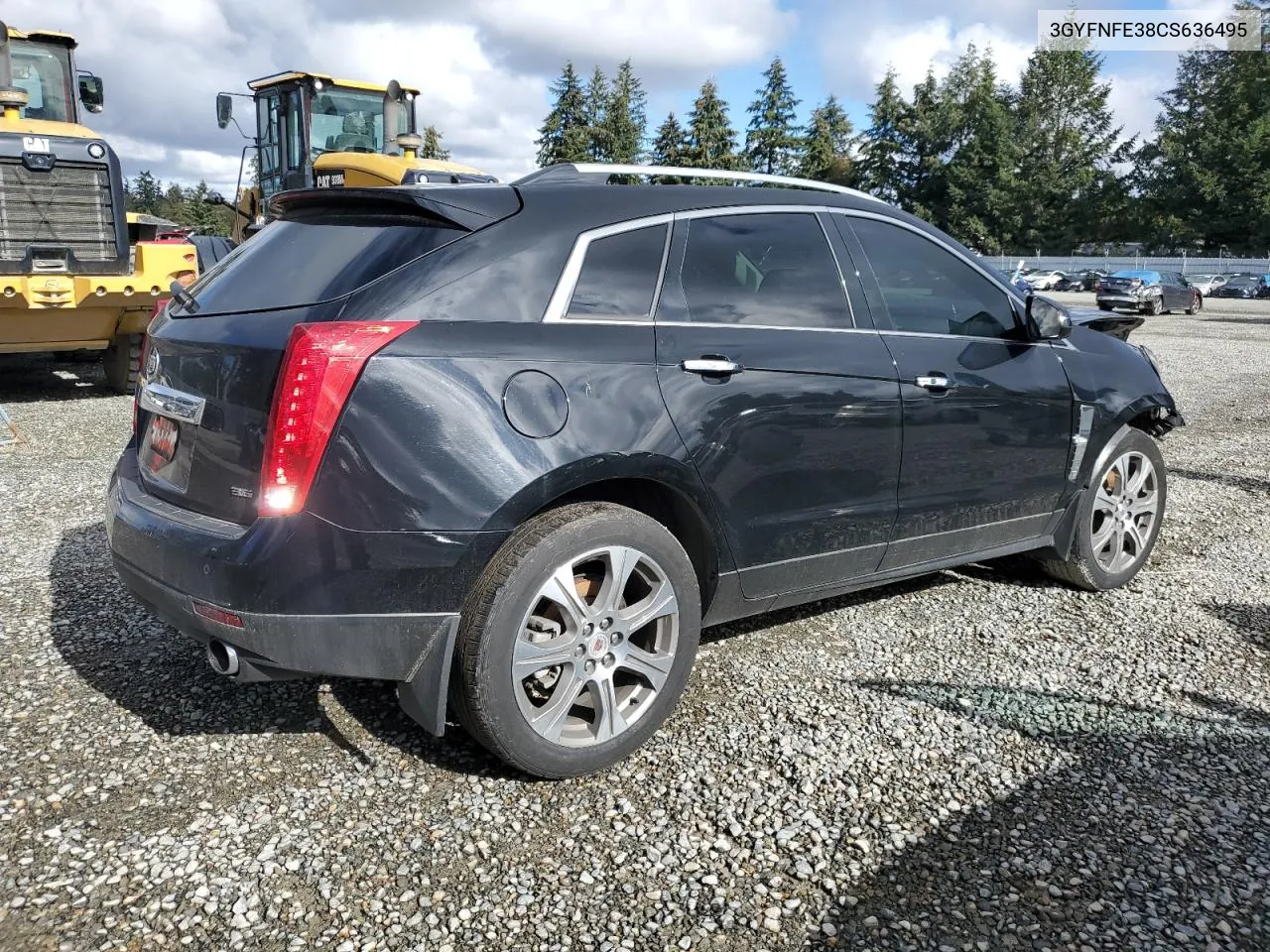 3GYFNFE38CS636495 2012 Cadillac Srx Premium Collection