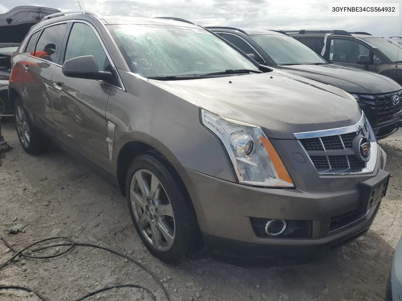 2012 Cadillac Srx Performance Collection VIN: 3GYFNBE34CS564932 Lot: 76495484