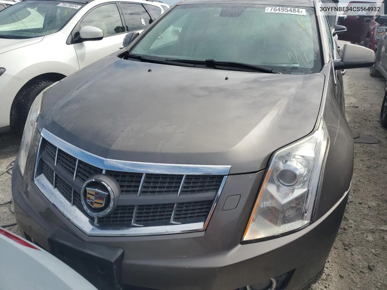 2012 Cadillac Srx Performance Collection VIN: 3GYFNBE34CS564932 Lot: 76495484