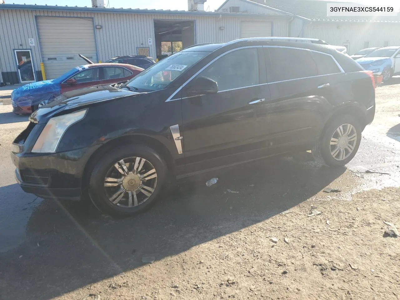 3GYFNAE3XCS544159 2012 Cadillac Srx Luxury Collection