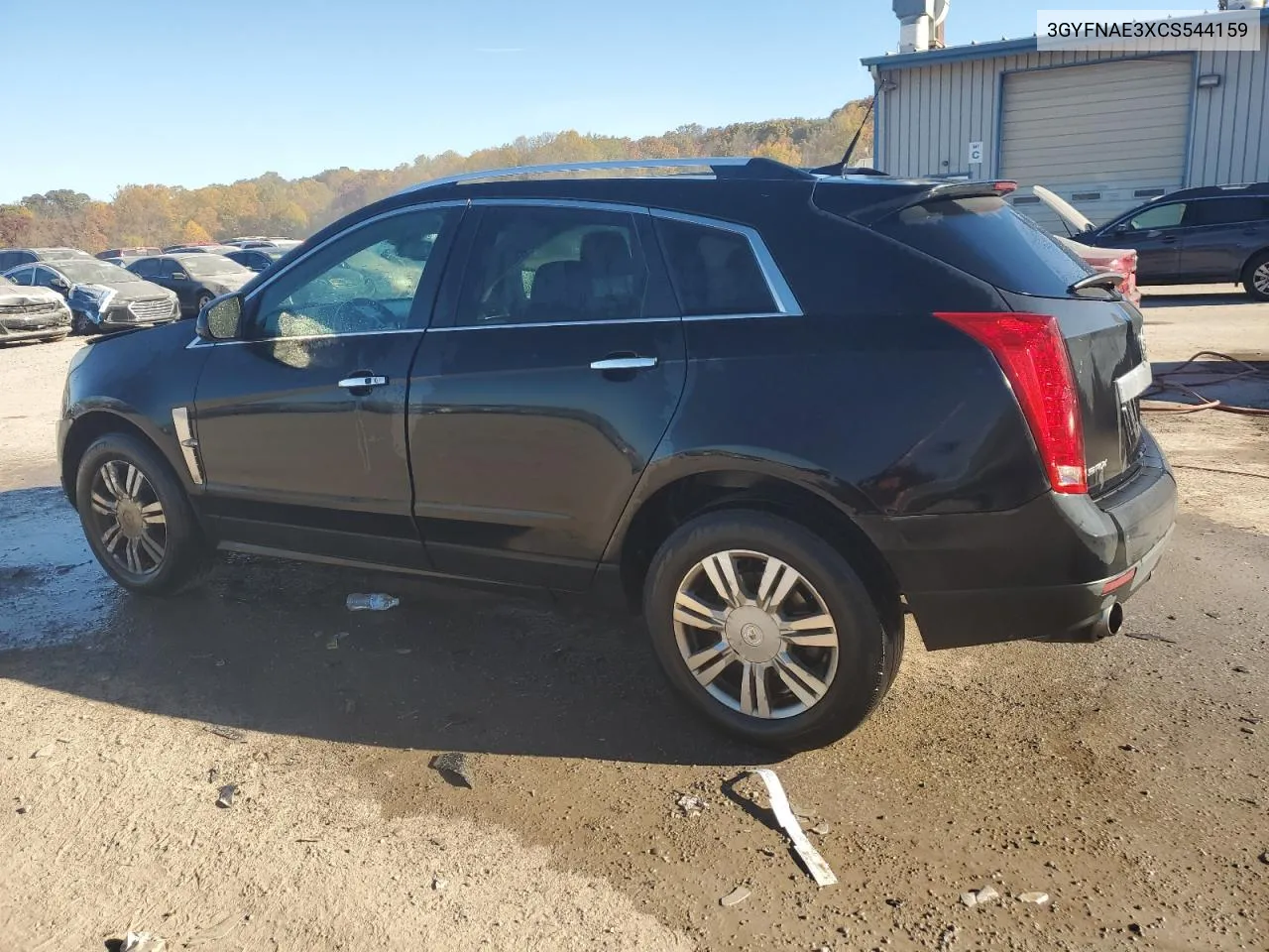 3GYFNAE3XCS544159 2012 Cadillac Srx Luxury Collection