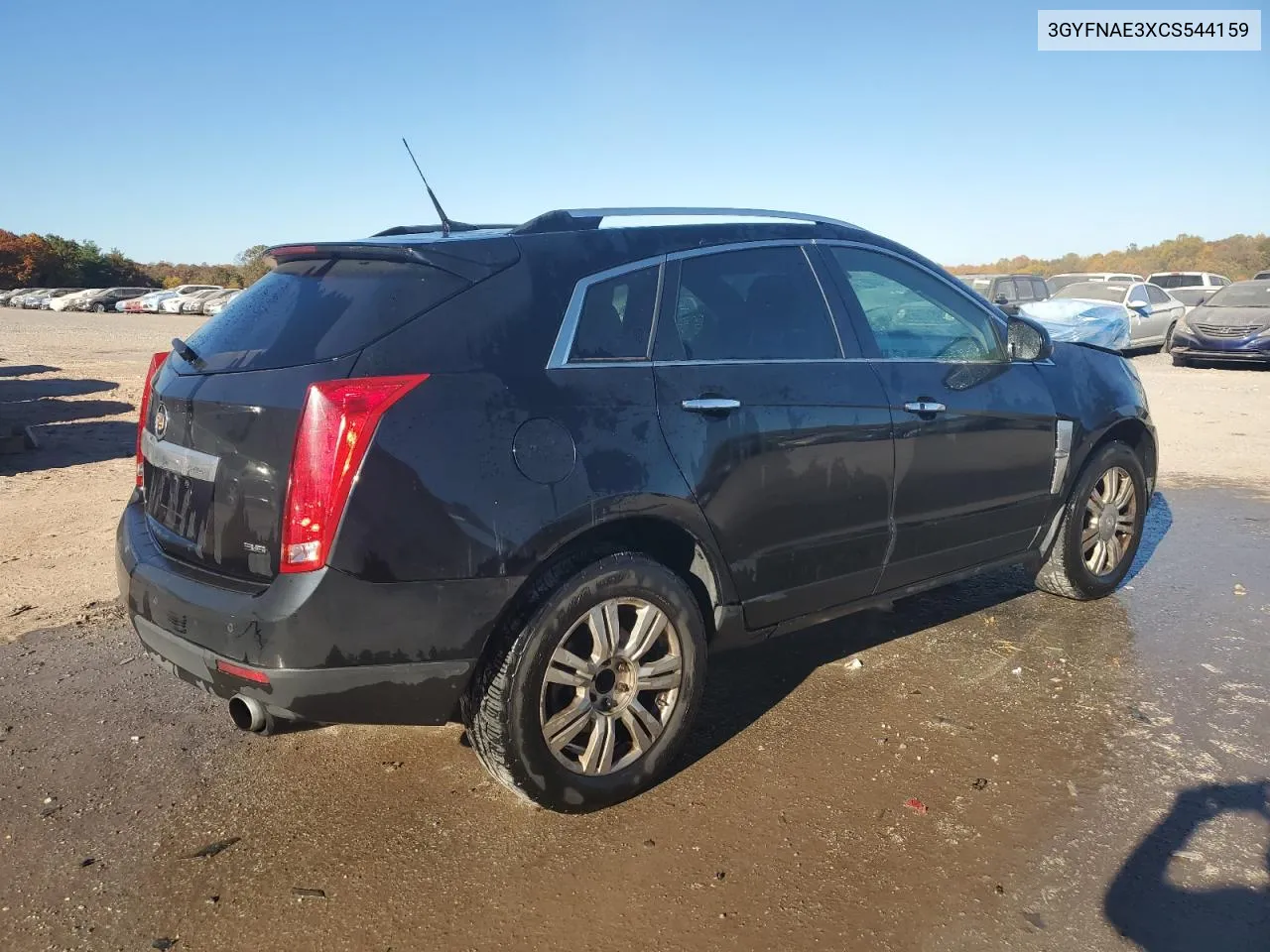 3GYFNAE3XCS544159 2012 Cadillac Srx Luxury Collection