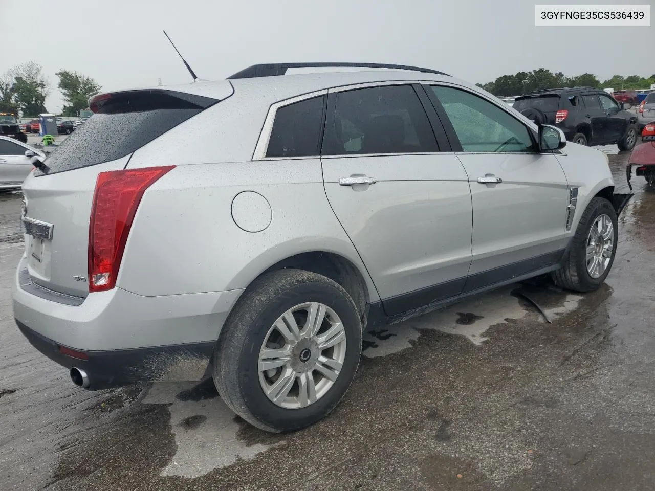 2012 Cadillac Srx VIN: 3GYFNGE35CS536439 Lot: 76592464