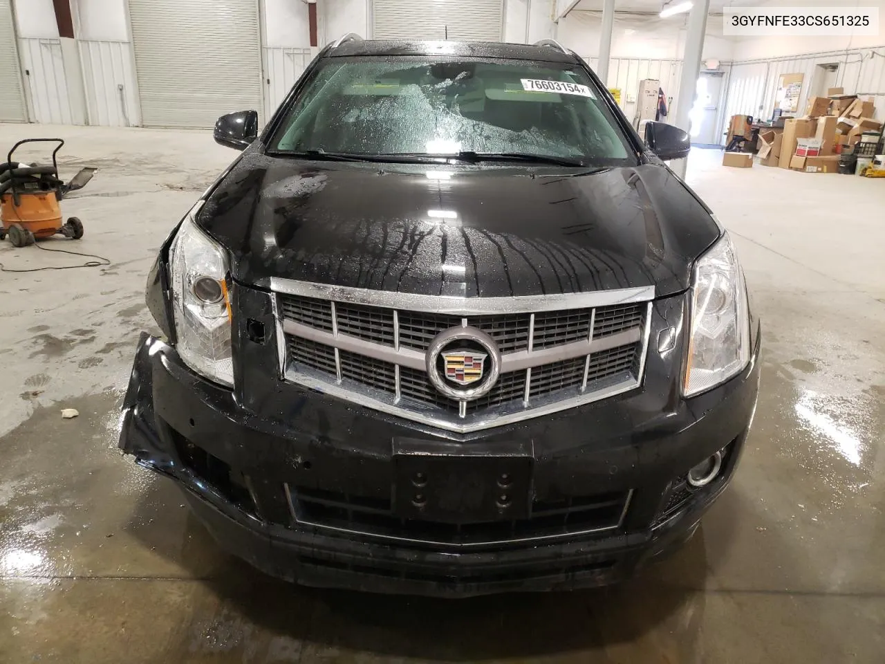 2012 Cadillac Srx Premium Collection VIN: 3GYFNFE33CS651325 Lot: 76603154