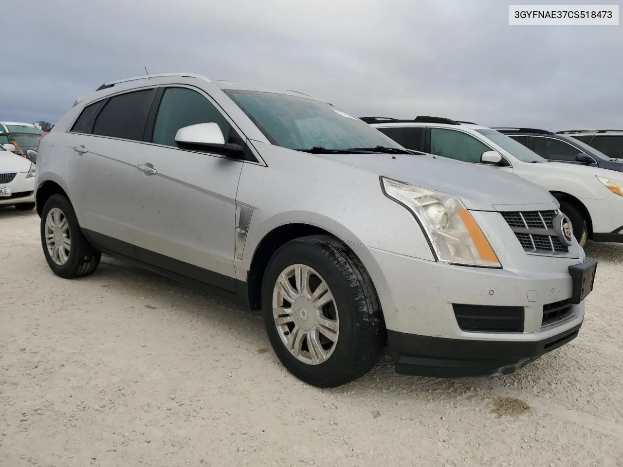 2012 Cadillac Srx Luxury Collection VIN: 3GYFNAE37CS518473 Lot: 76765074