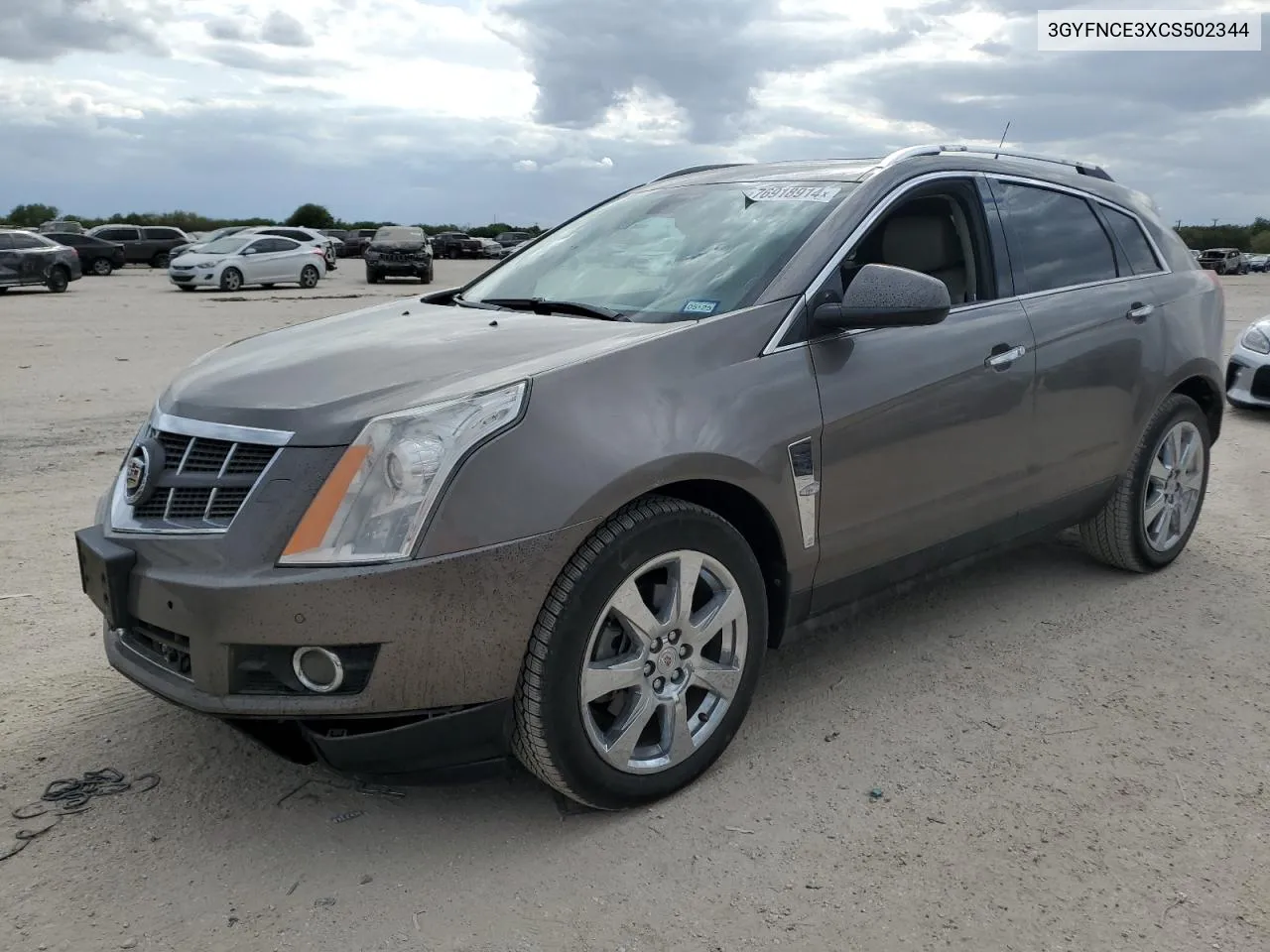 3GYFNCE3XCS502344 2012 Cadillac Srx Premium Collection