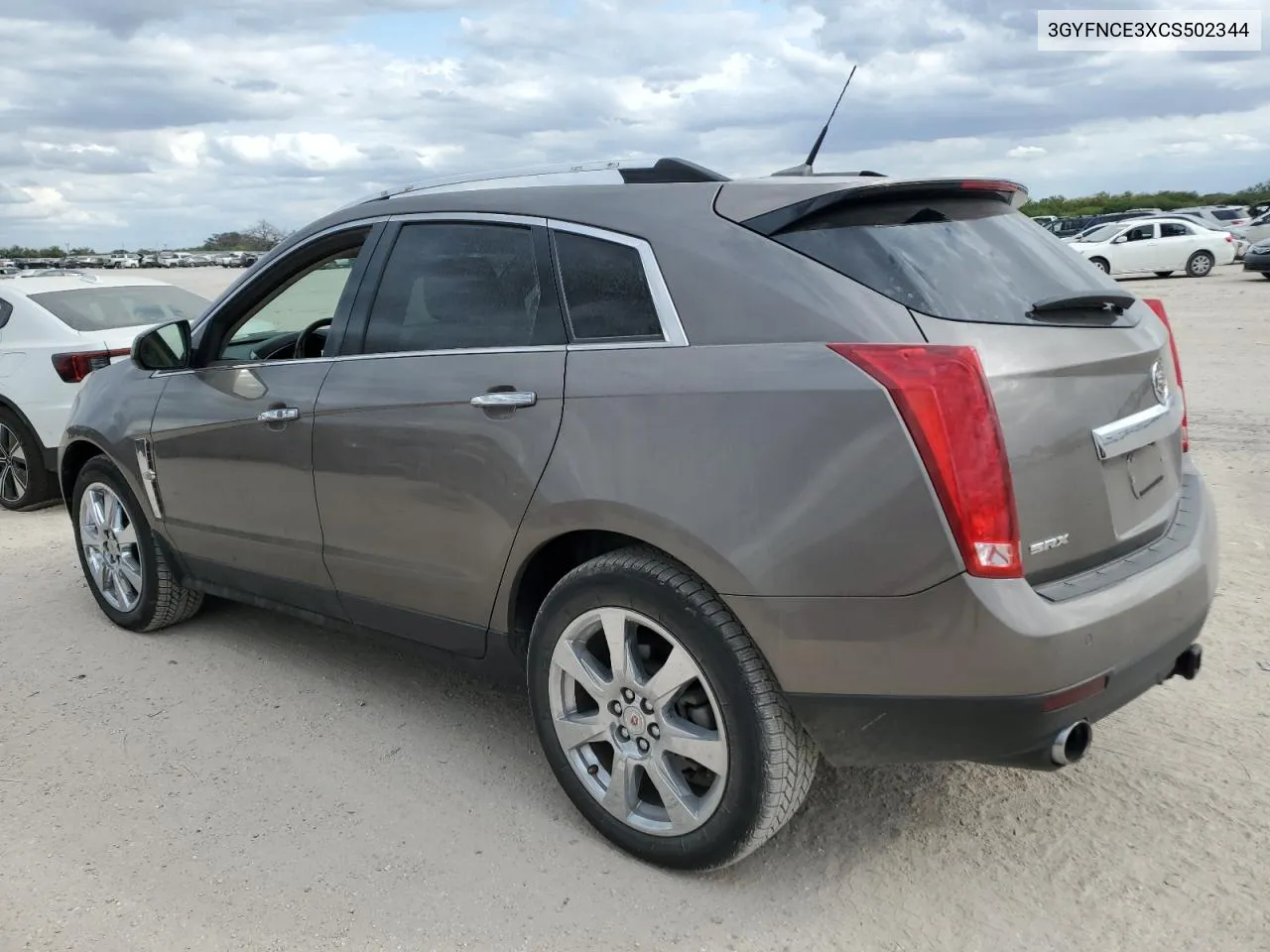 3GYFNCE3XCS502344 2012 Cadillac Srx Premium Collection