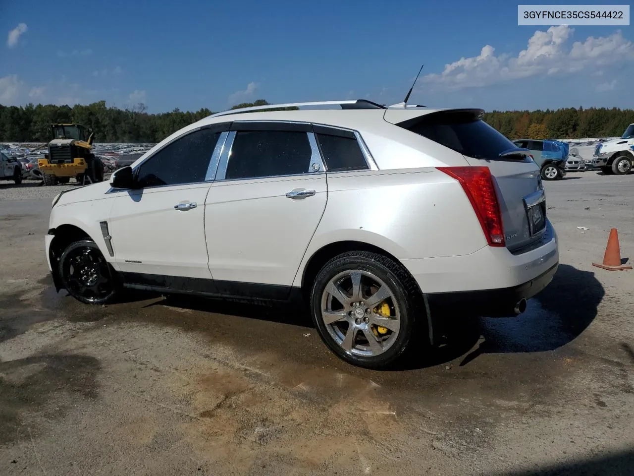 3GYFNCE35CS544422 2012 Cadillac Srx Premium Collection