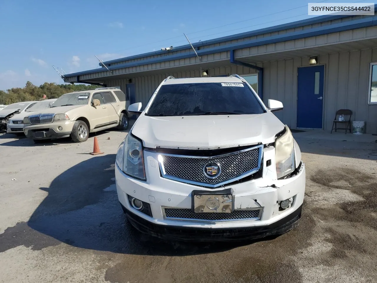 3GYFNCE35CS544422 2012 Cadillac Srx Premium Collection