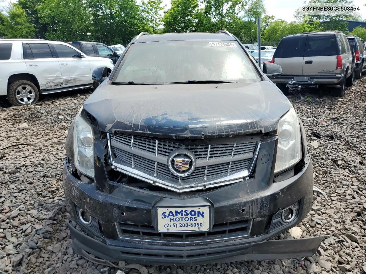 2012 Cadillac Srx Performance Collection VIN: 3GYFNBE30CS503464 Lot: 77083854