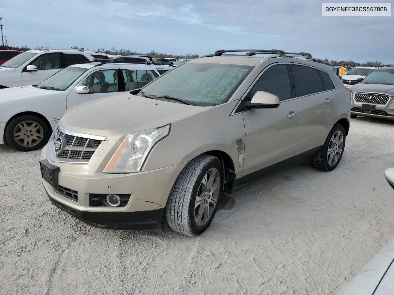 3GYFNFE38CS567808 2012 Cadillac Srx Premium Collection