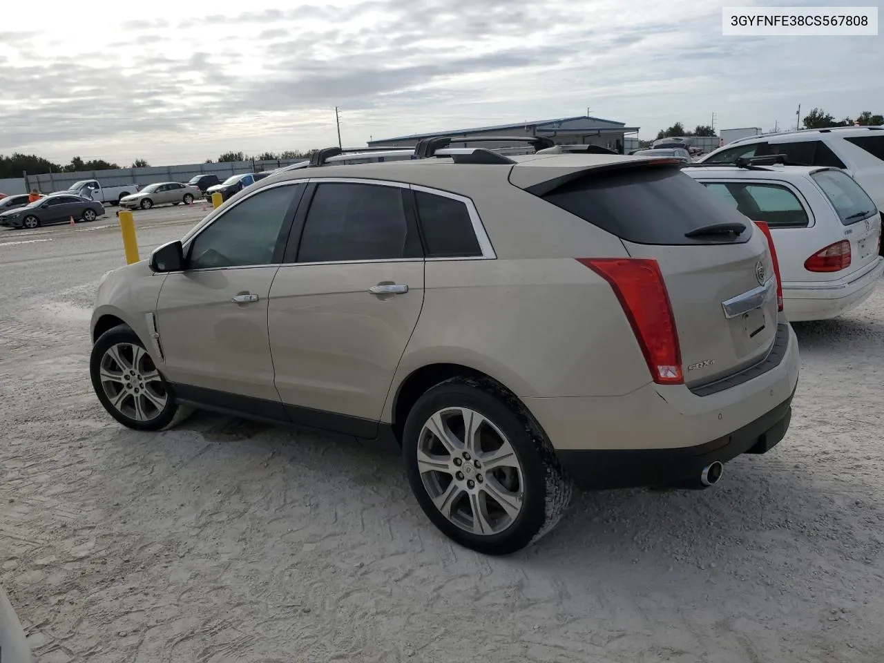 3GYFNFE38CS567808 2012 Cadillac Srx Premium Collection