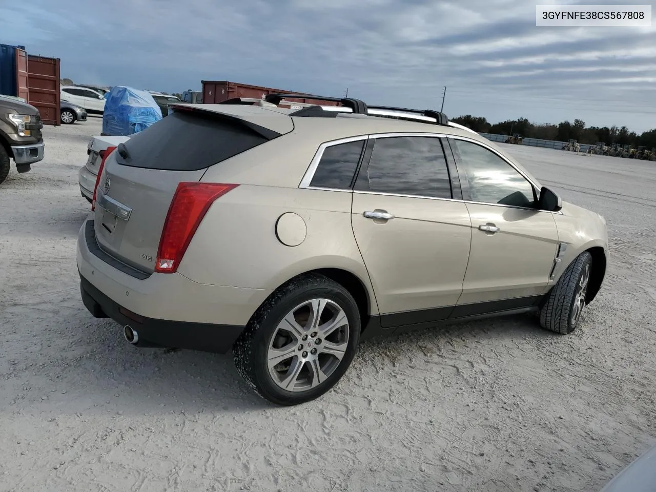 3GYFNFE38CS567808 2012 Cadillac Srx Premium Collection