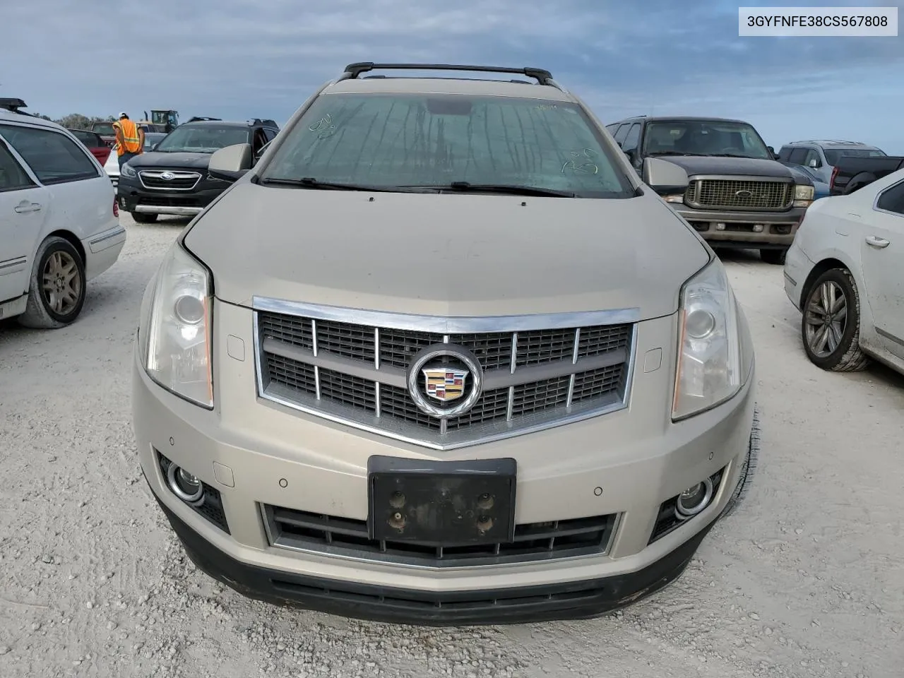 3GYFNFE38CS567808 2012 Cadillac Srx Premium Collection