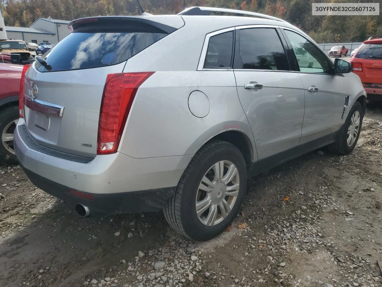 2012 Cadillac Srx Luxury Collection VIN: 3GYFNDE32CS607126 Lot: 77457334