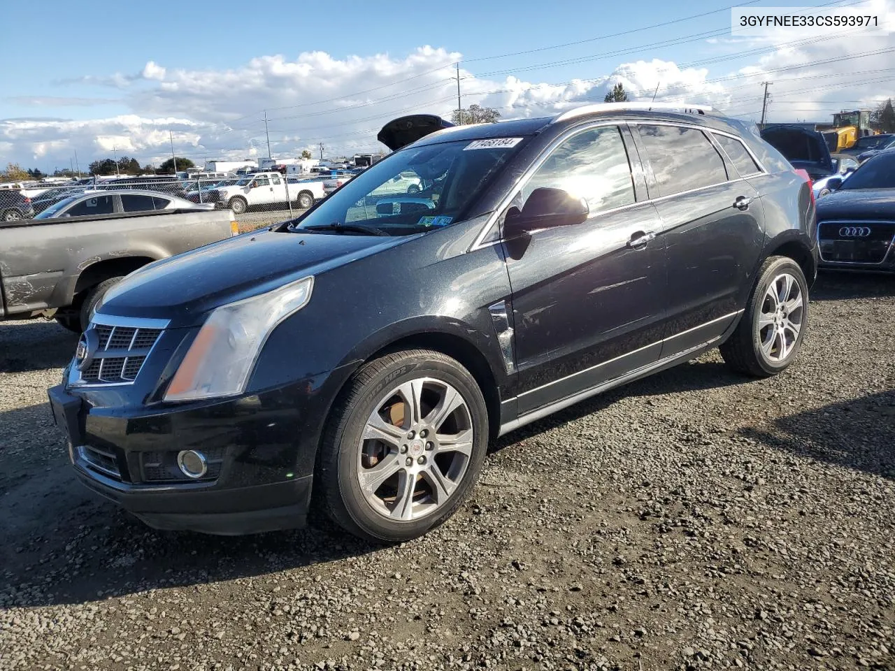 3GYFNEE33CS593971 2012 Cadillac Srx Performance Collection