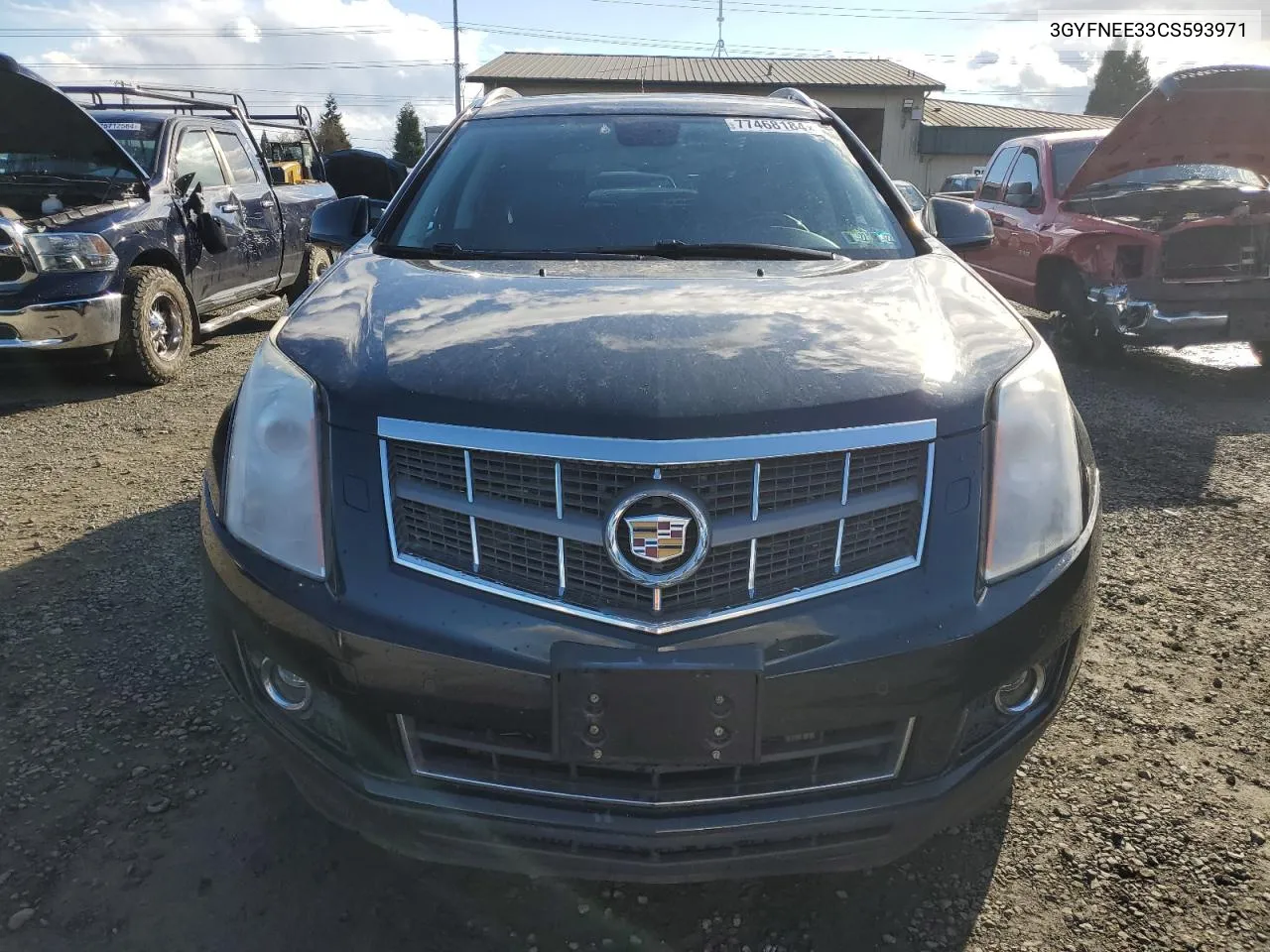 3GYFNEE33CS593971 2012 Cadillac Srx Performance Collection