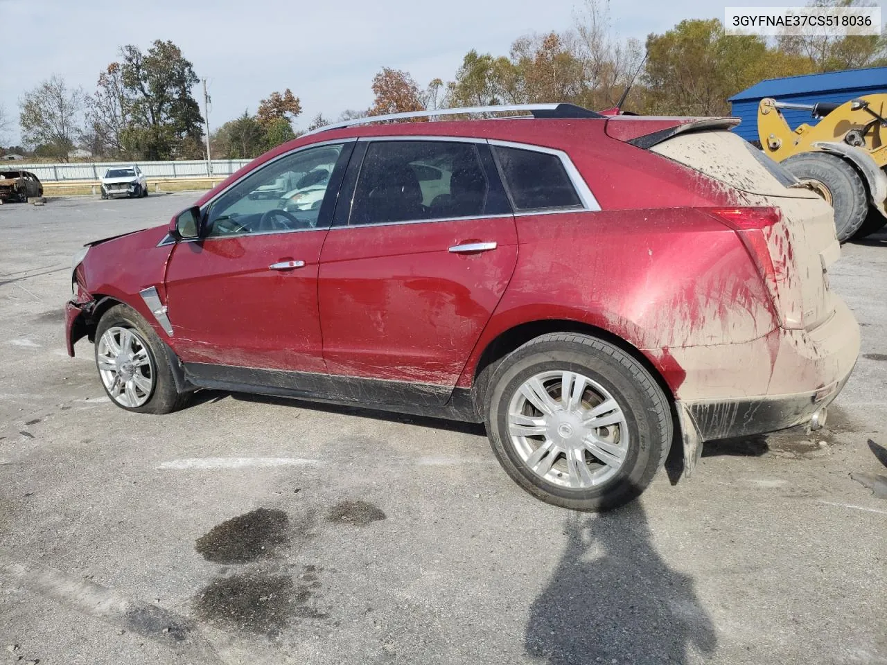 2012 Cadillac Srx Luxury Collection VIN: 3GYFNAE37CS518036 Lot: 77677414