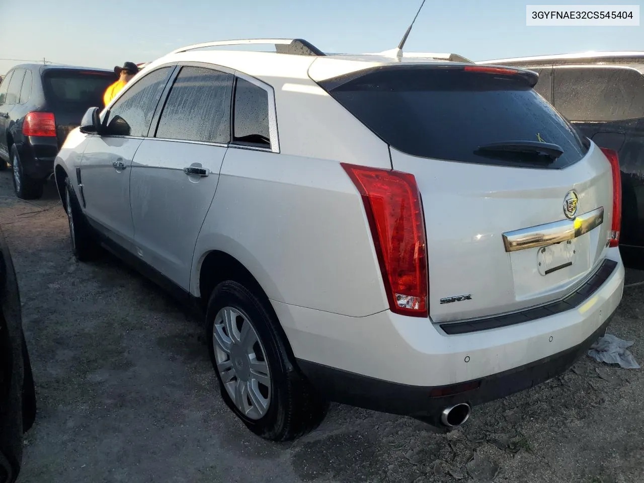 2012 Cadillac Srx Luxury Collection VIN: 3GYFNAE32CS545404 Lot: 77753794