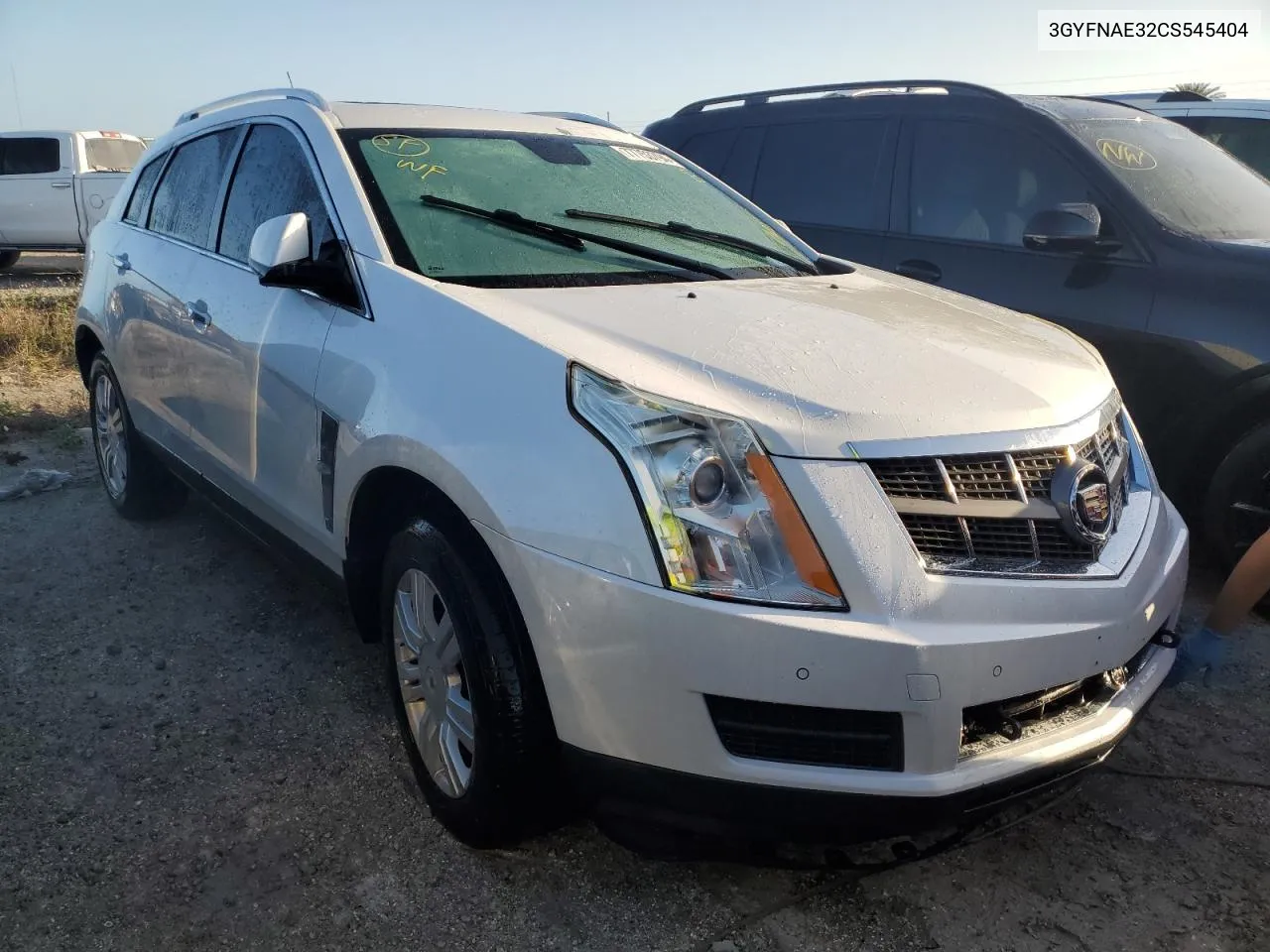 2012 Cadillac Srx Luxury Collection VIN: 3GYFNAE32CS545404 Lot: 77753794